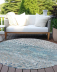 LOOMLAN Rugs Renora Gray Washable Indoor-Outdoor Rug