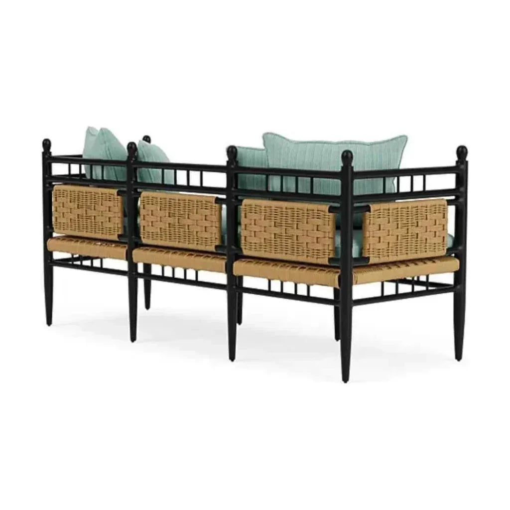 Lloyd Flanders Replacement Cushion For Low Country 3-Seat Garden Bench