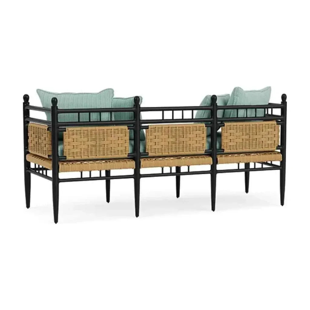 Lloyd Flanders Replacement Cushion For Low Country 3-Seat Garden Bench