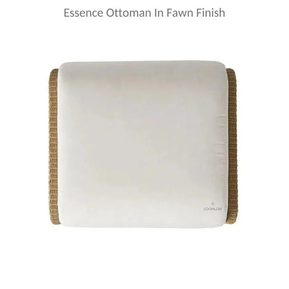 Replacement Cushions for Essence Sunbrella Ottoman - LOOMLAN - Lloyd Flanders - Outdoor Replacement Cushions