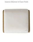 Replacement Cushions for Essence Sunbrella Ottoman - LOOMLAN - Lloyd Flanders - Outdoor Replacement Cushions