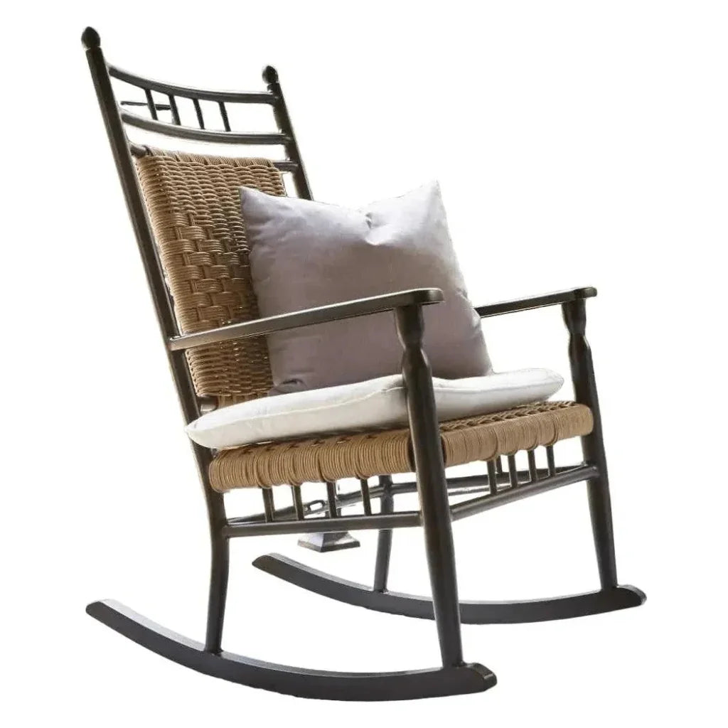 Replacement Cushions For Low Country Porch Rocker - LOOMLAN - Lloyd Flanders - Outdoor Replacement Cushions