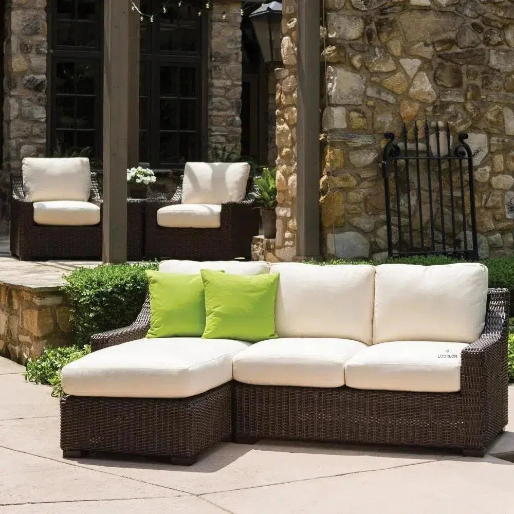 Lloyd Flanders Replacement Cushions For Mesa Outdoor Right Arm Chaise
