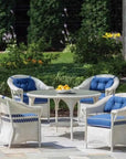 Replacement Cushions for Nantucket Dining Armchair - LOOMLAN - Lloyd Flanders - Outdoor Replacement Cushions
