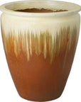 Emissary Rim Round Planter