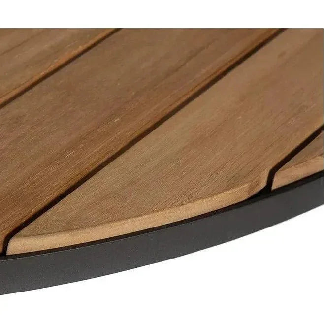 Rimini Coffee Table Teak Wood & Aluminum - LOOMLAN - SUNPAN - Outdoor Coffee Tables