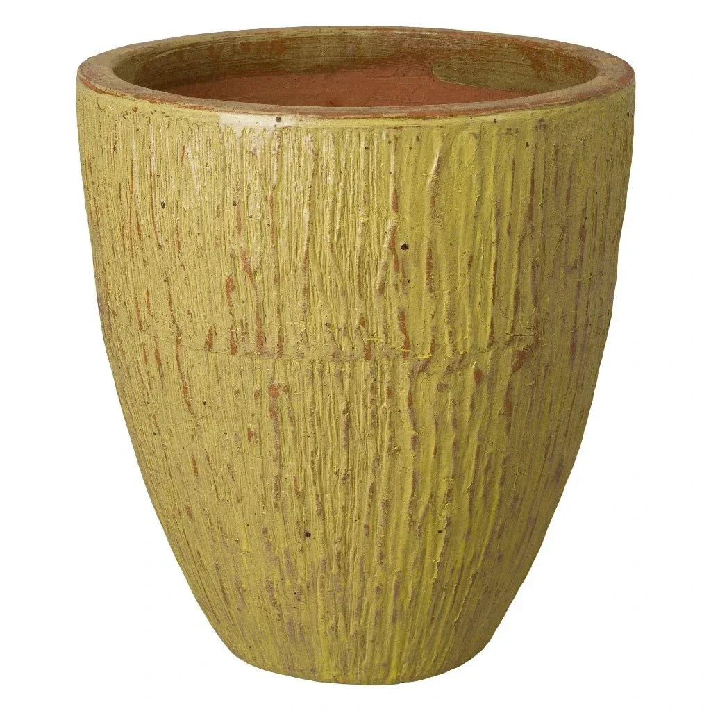 Emissary Ripple Round Ceramic Planter