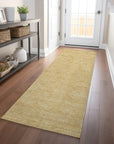 LOOMLAN Rugs Riyala Gold Washable Indoor-Outdoor Rug
