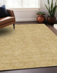 LOOMLAN Rugs Riyala Gold Washable Indoor-Outdoor Rug