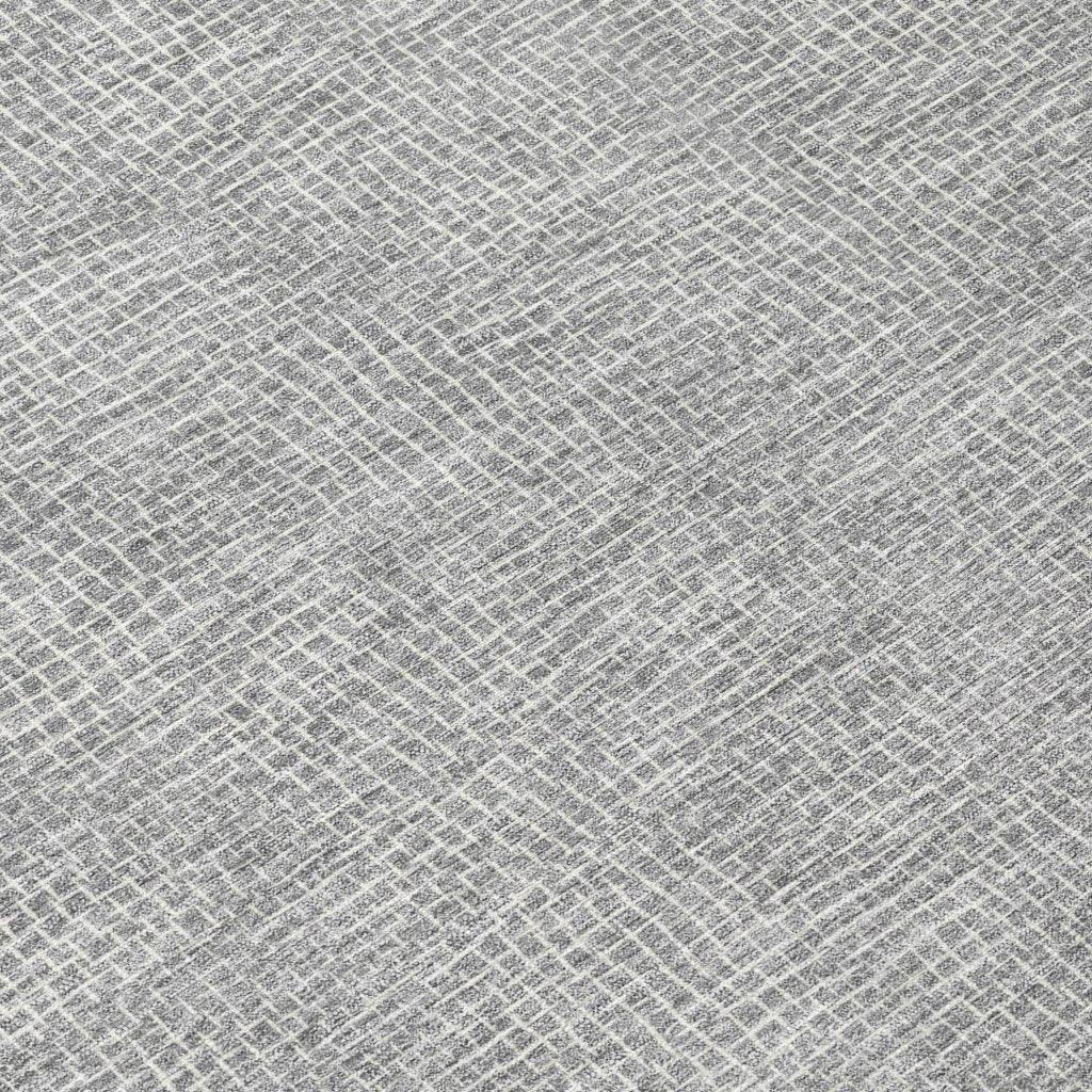 LOOMLAN Rugs Riyala Gray Washable Indoor-Outdoor Rug