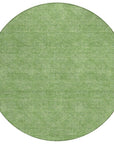 LOOMLAN Rugs Riyala Green Washable Indoor-Outdoor Rug