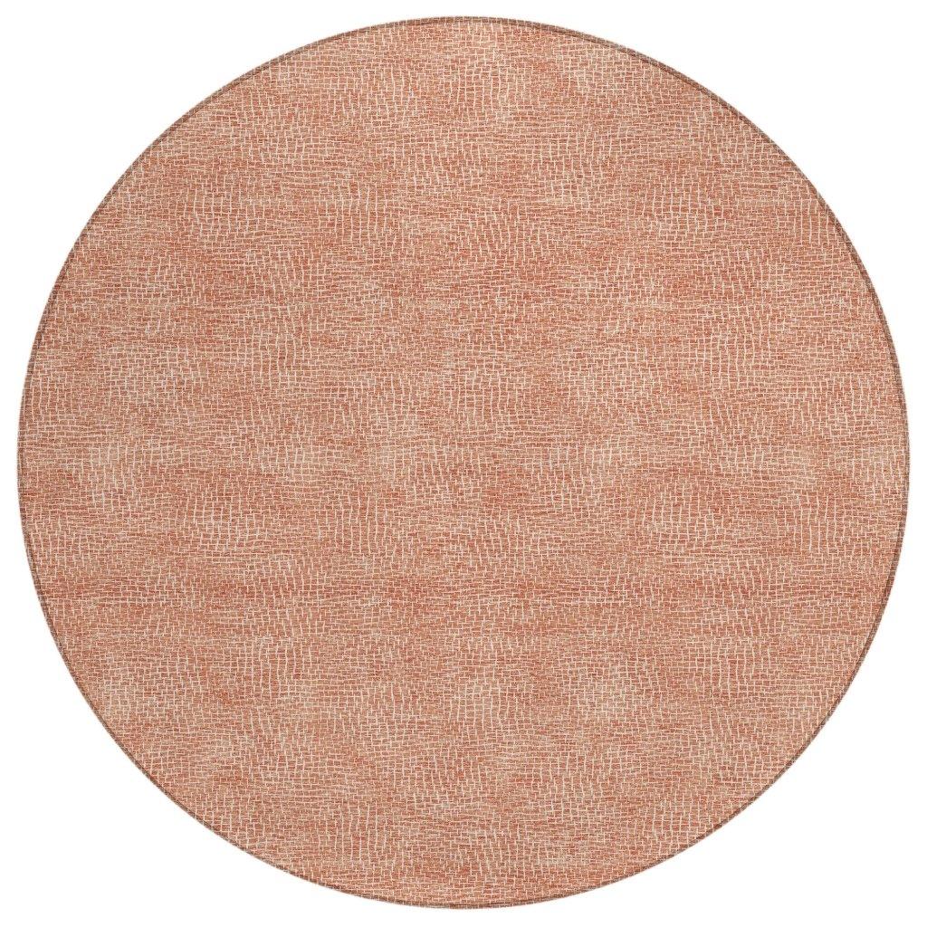 LOOMLAN Rugs Riyala Orange Washable Indoor-Outdoor Rug