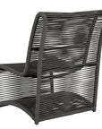 Milano Aluminum Outdoor Club Chair