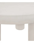 Rocca Cream Concrete Outdoor Coffee Table - LOOMLAN - Moe's Home - Outdoor Coffee Tables