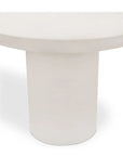 Rocca Cream Concrete Outdoor Dining Table - LOOMLAN - Moe's Home - Outdoor Dining Tables