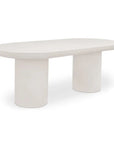 Rocca Cream Concrete Outdoor Dining Table - LOOMLAN - Moe's Home - Outdoor Dining Tables