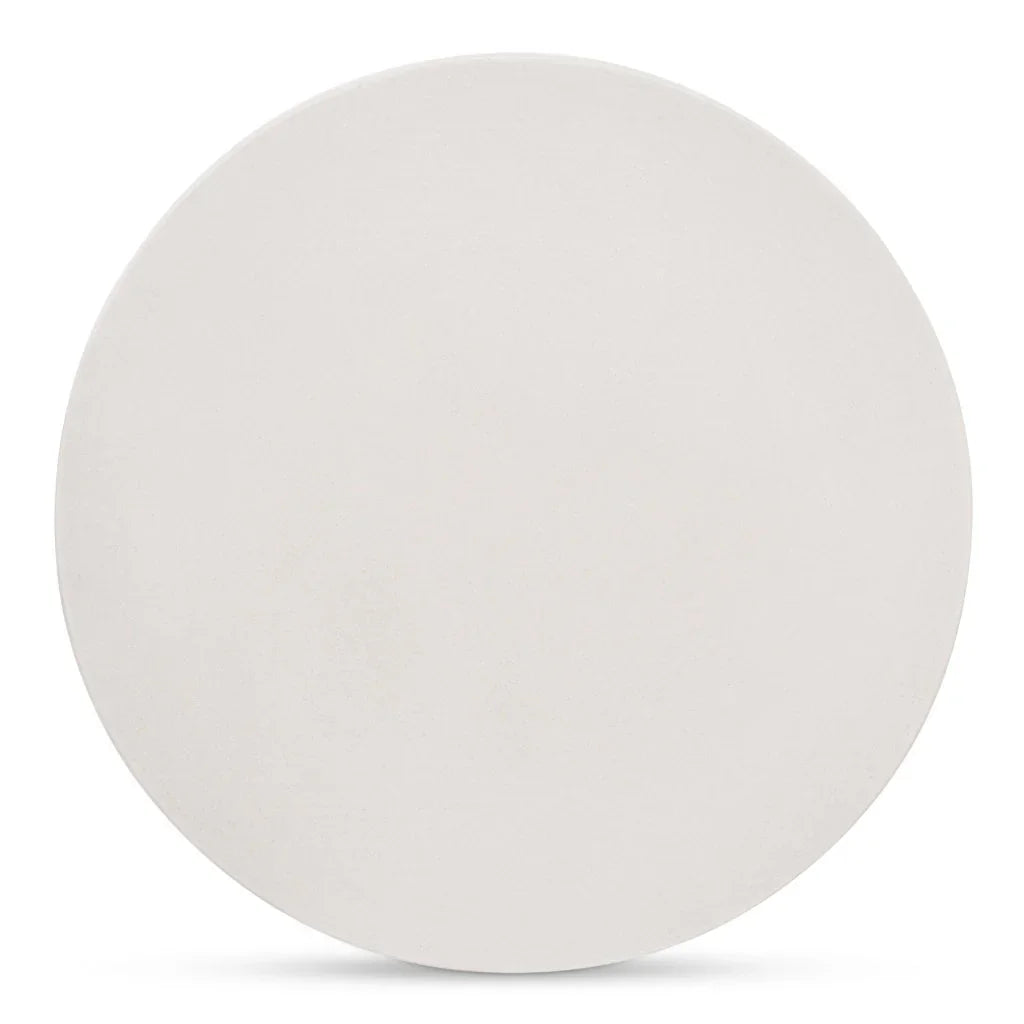 Rocca Cream Durable Concrete Outdoor Side Table - LOOMLAN - Moe&#39;s Home - Outdoor Side Tables