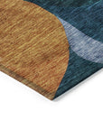 LOOMLAN Rugs Rory Green Washable Indoor-Outdoor Rug