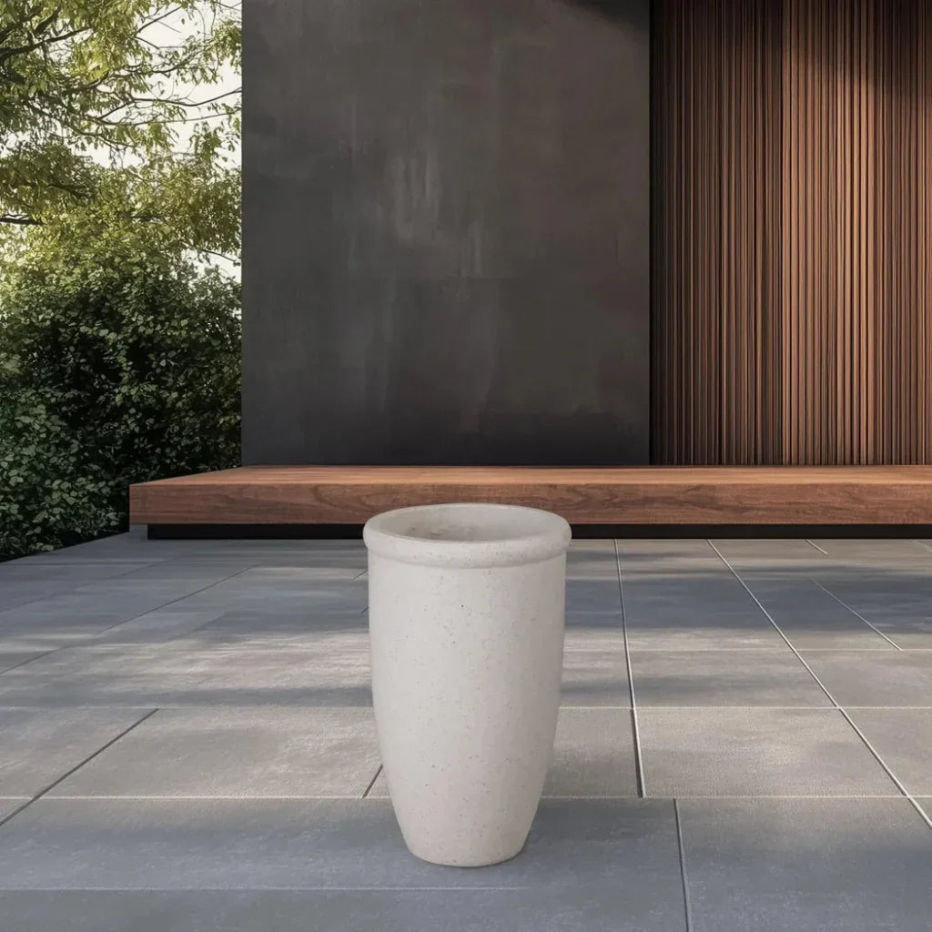 Emissary Round Lip Terrazzo Planter