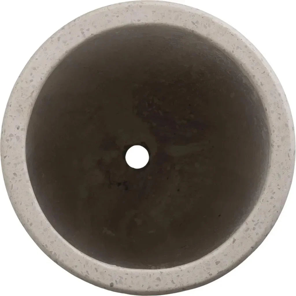 Emissary Round Lip Terrazzo Planter