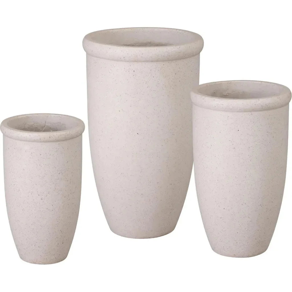 Emissary Round Lip Terrazzo Planter