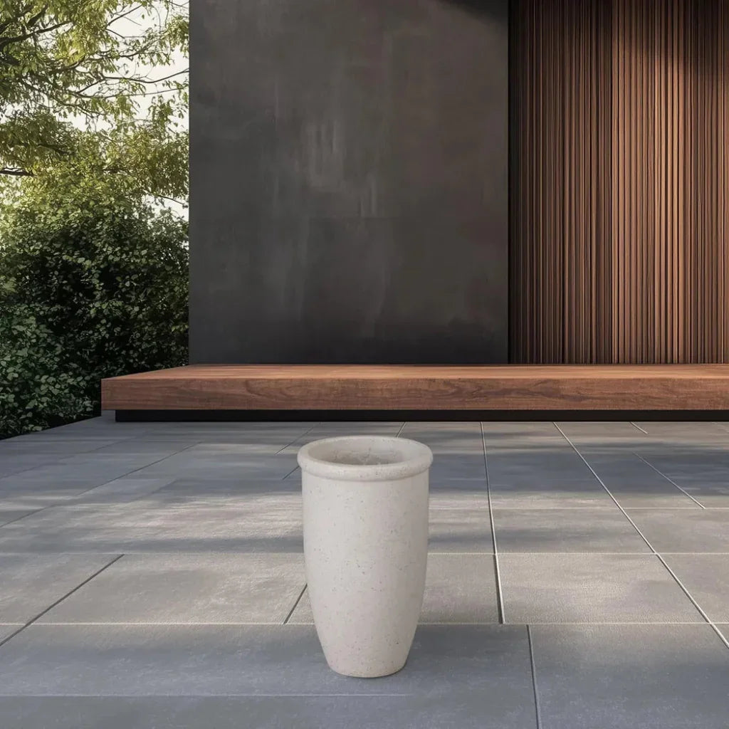 Emissary Round Lip Terrazzo Planter