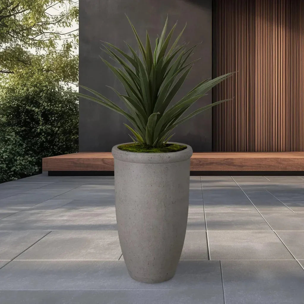 Emissary Round Lip Terrazzo Planter