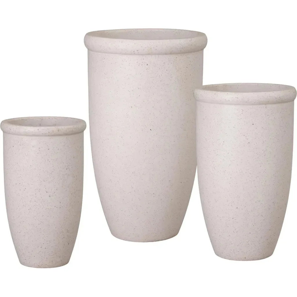 Emissary Round Lip Terrazzo Planter