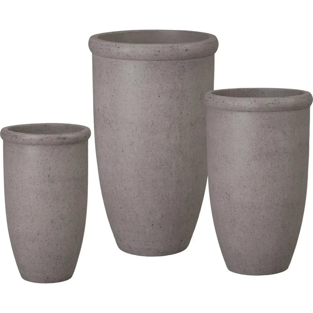 Emissary Round Lip Terrazzo Planter