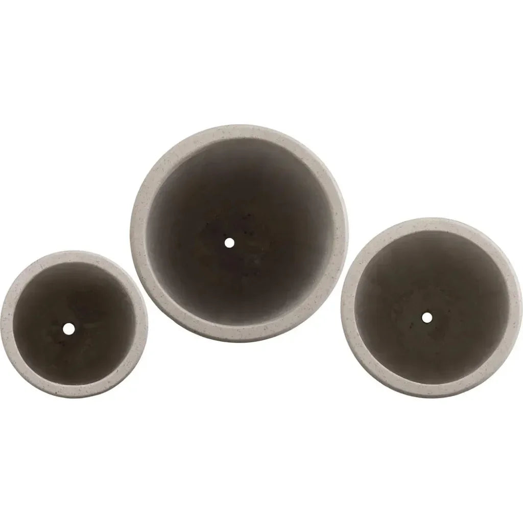 Emissary Round Lip Terrazzo Planter