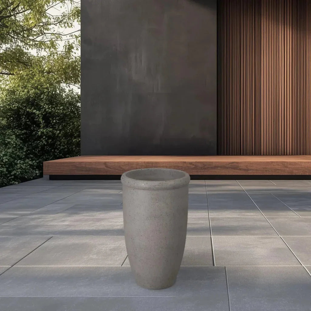 Emissary Round Lip Terrazzo Planter