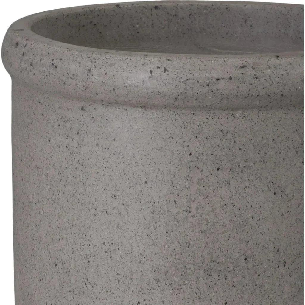 Emissary Round Lip Terrazzo Planter