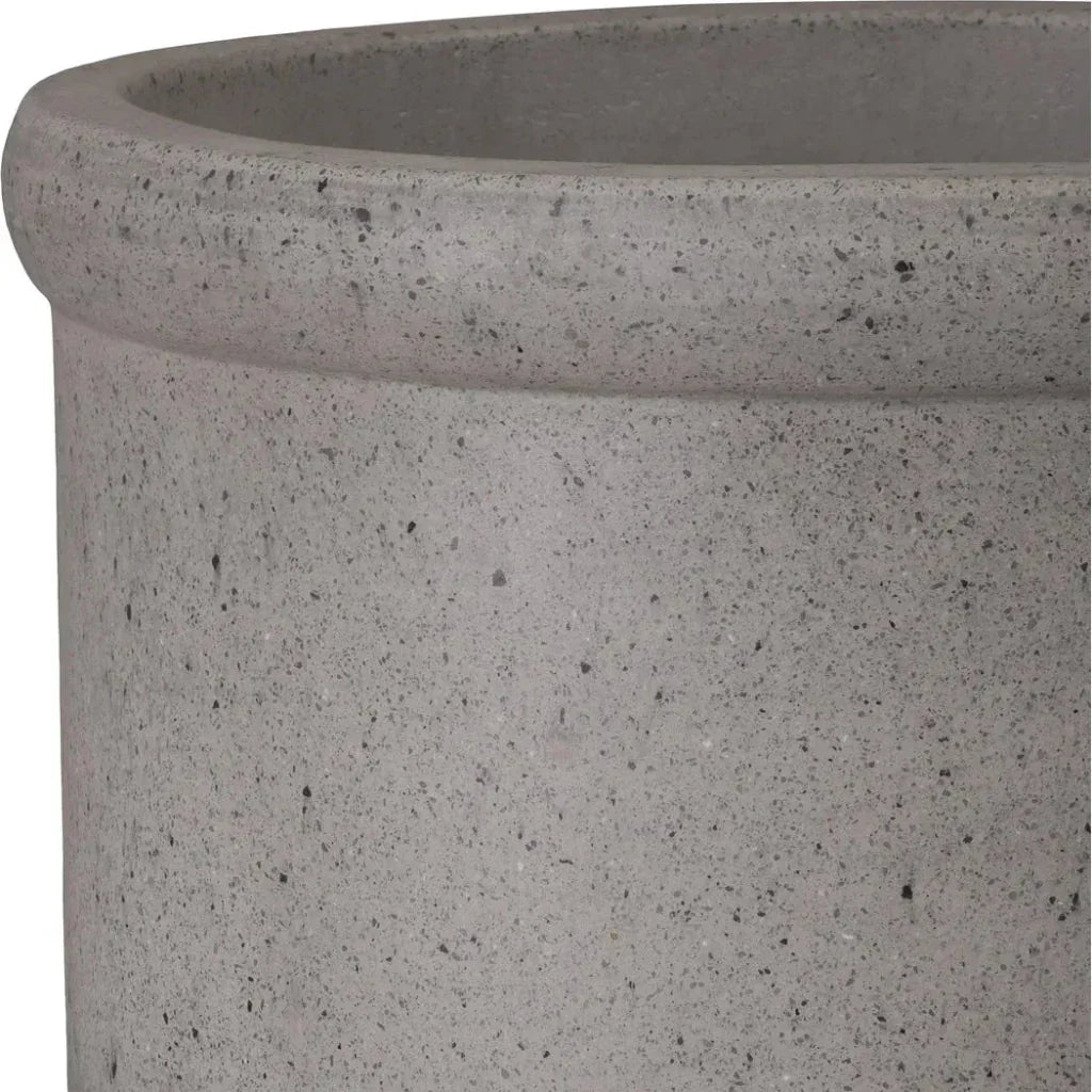 Emissary Round Lip Terrazzo Planter