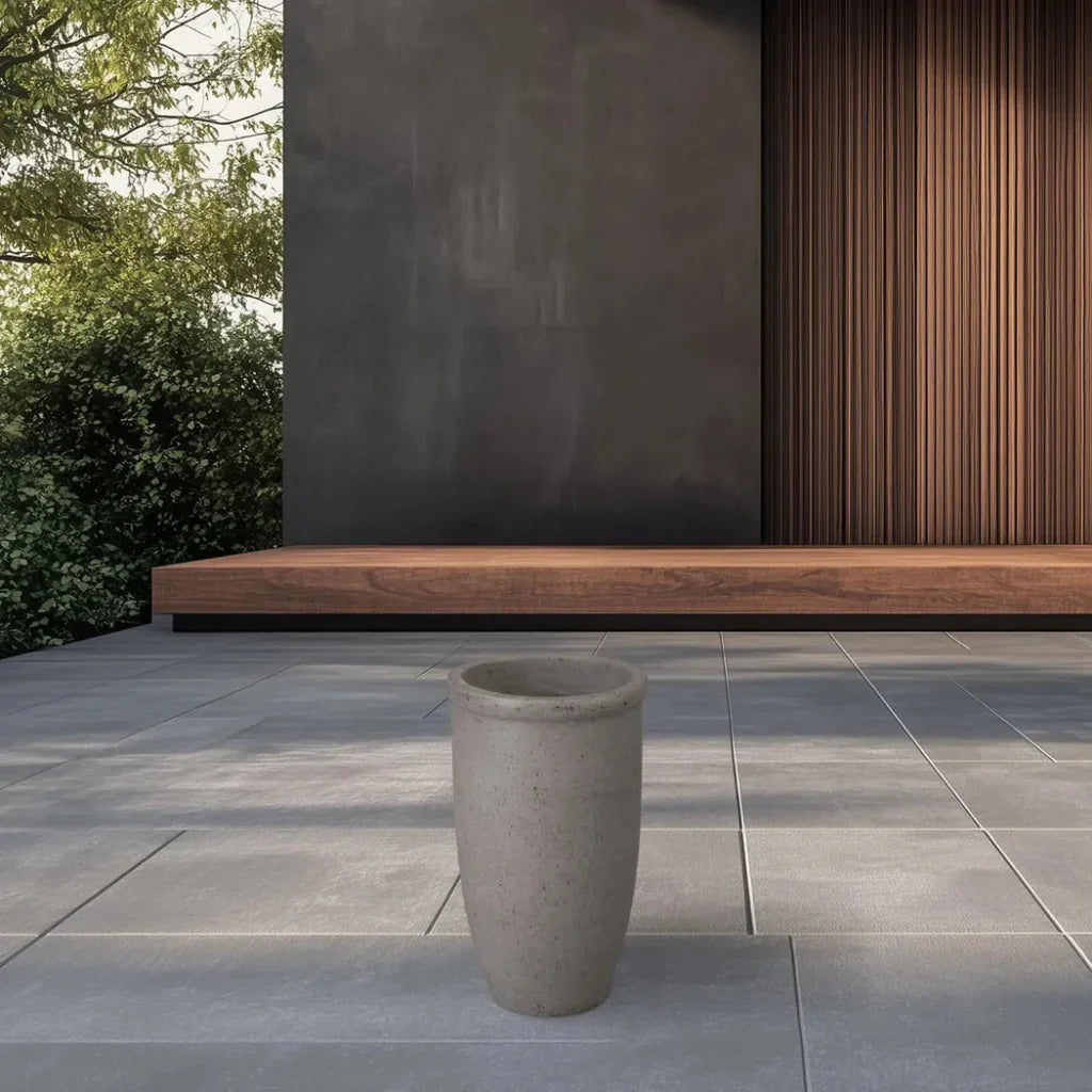 Emissary Round Lip Terrazzo Planter