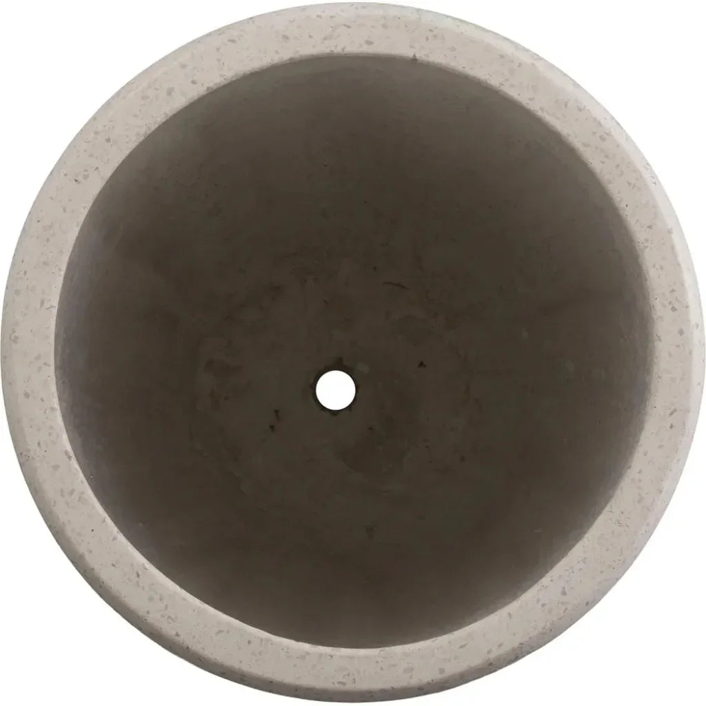 Emissary Round Lip Terrazzo Planter