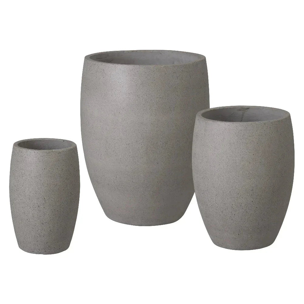 Round Terrazzo Planter - LOOMLAN - Planters
