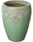 Emissary Round Textured Glaze Ceramic Planter