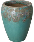 Emissary Round Textured Glaze Ceramic Planter