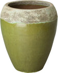 Emissary Round Textured Glaze Ceramic Planter