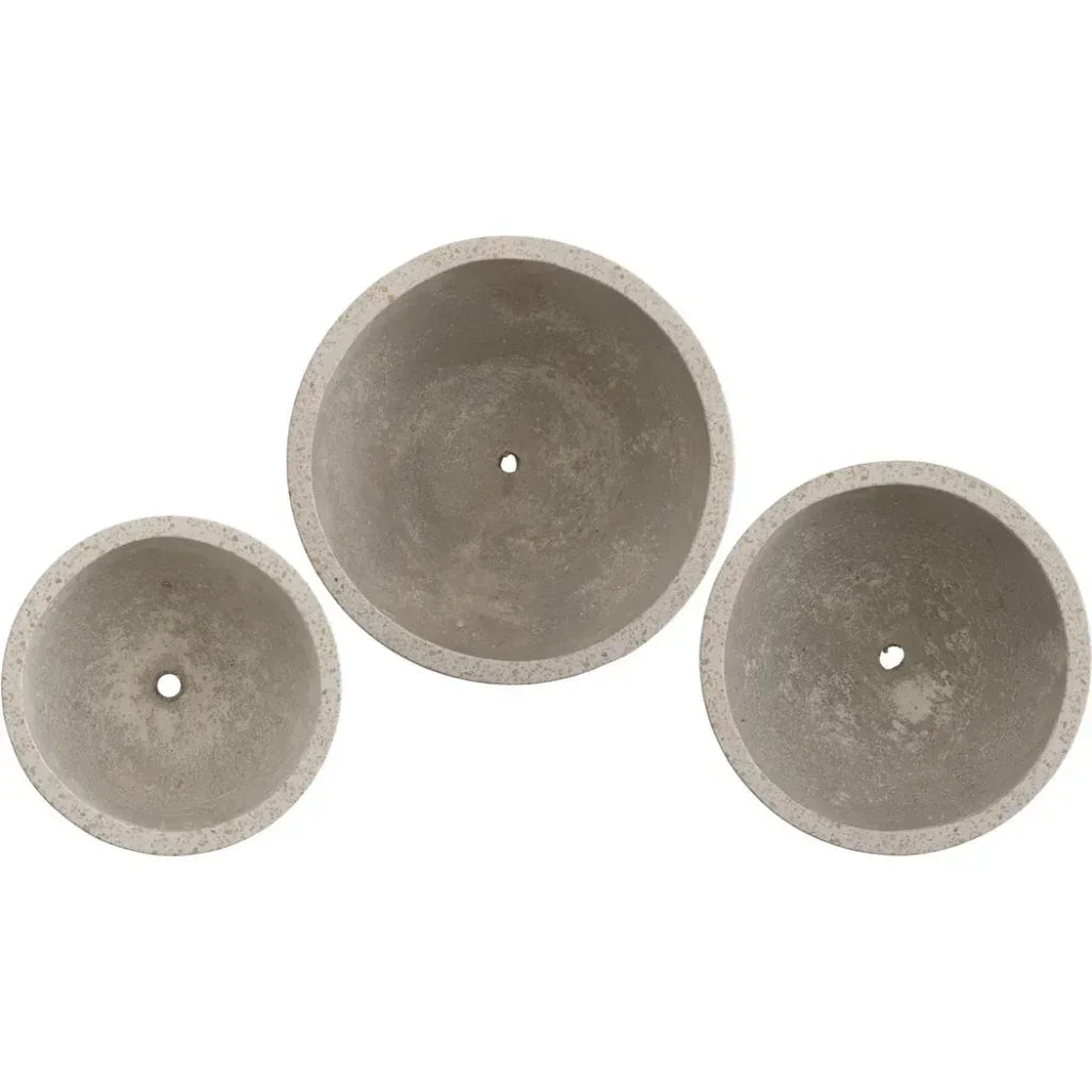 Emissary Round Yellow Terrazzo Bowl Planter