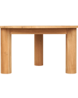 Rudolph Teak Patio Round Coffee Table - LOOMLAN - HiTeak - Outdoor Coffee Tables