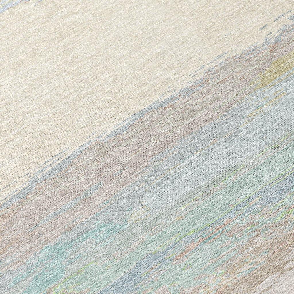 LOOMLAN Rugs Runa Ivory Washable Indoor-Outdoor Rug