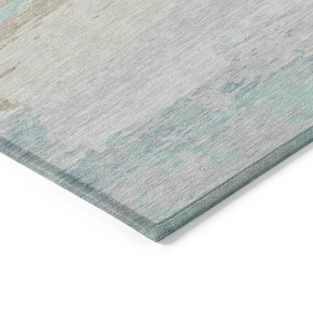 LOOMLAN Rugs Runa Ivory Washable Indoor-Outdoor Rug