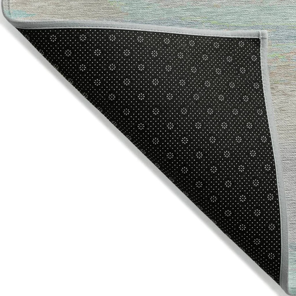 LOOMLAN Rugs Runa Ivory Washable Indoor-Outdoor Rug