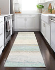 LOOMLAN Rugs Runa Ivory Washable Indoor-Outdoor Rug