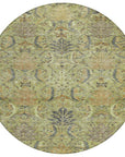 LOOMLAN Rugs Rustica Aloe Washable Indoor-Outdoor Rug