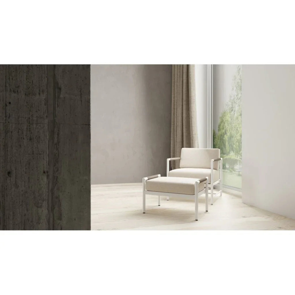 Sabbia Sunbrella Modern Outdoor Club Chair - LOOMLAN - Sunset West - Outdoor Accent Chairs