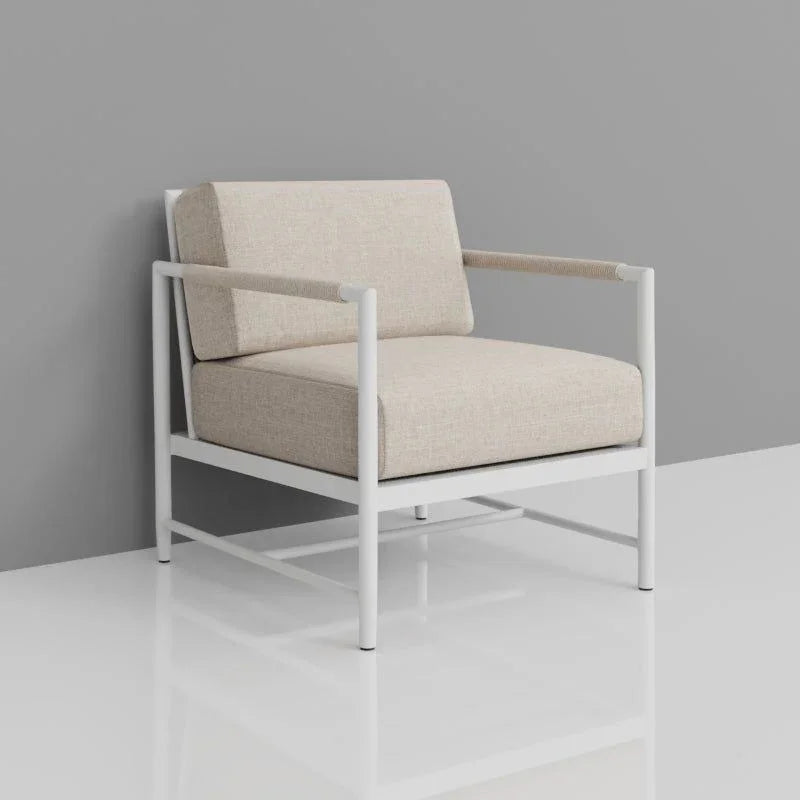 Sabbia Sunbrella Modern Outdoor Club Chair - LOOMLAN - Sunset West - Outdoor Accent Chairs