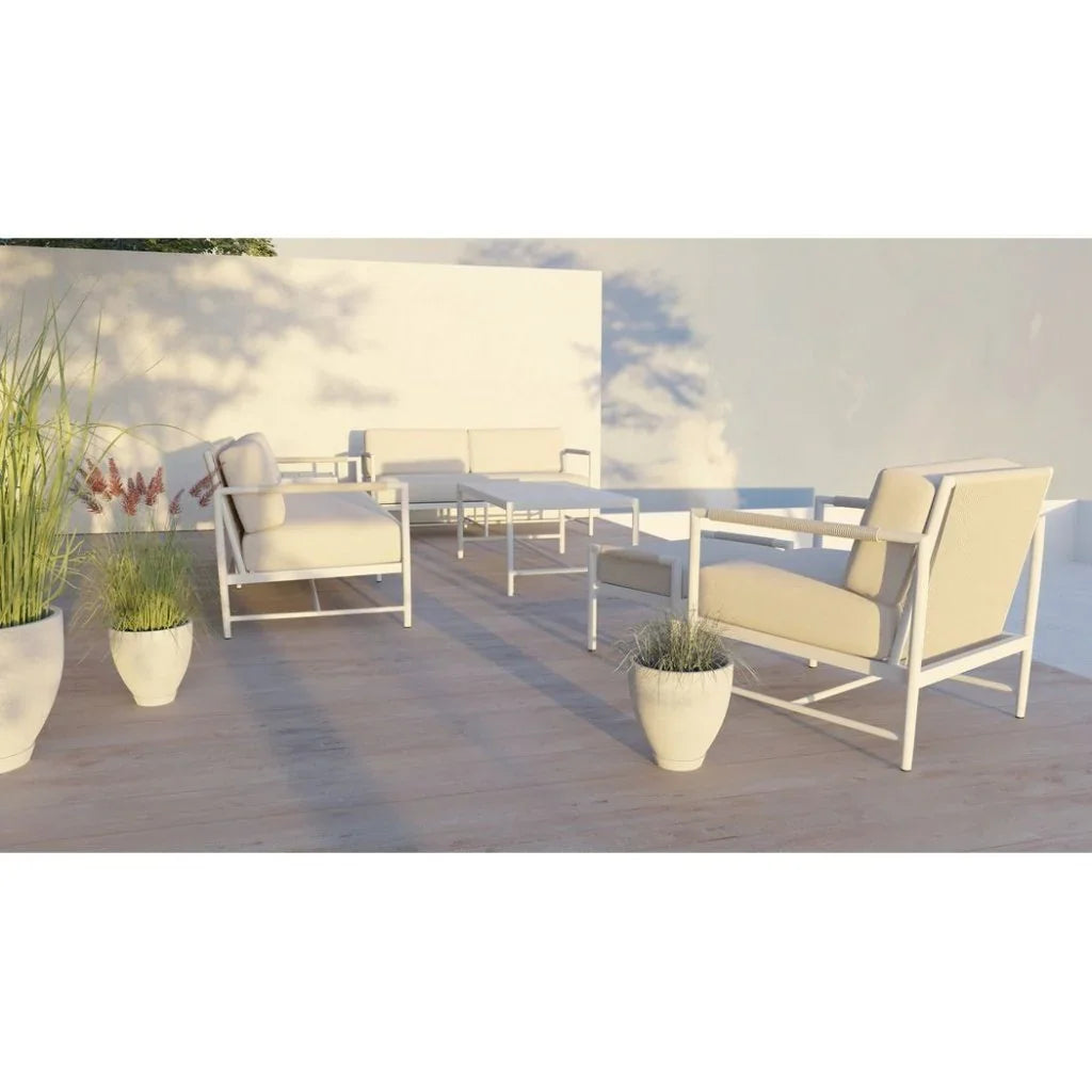 Sabbia Sunbrella Modern Outdoor Club Chair - LOOMLAN - Sunset West - Outdoor Accent Chairs