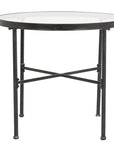 Provence Iron Round Outdoor Bistro Table